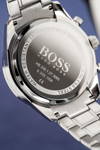 Hugo Boss Men S Watch Chronograph Trophy Blue Hb1513630