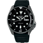 Seiko 5 Sports Auto Mens Black Watch Srpd65k3