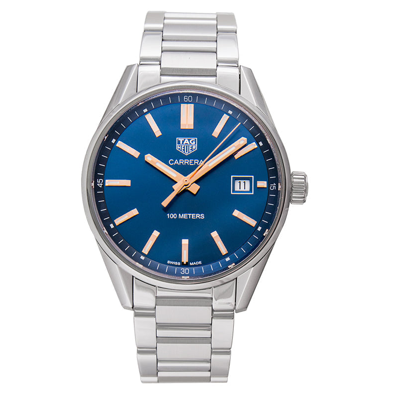 Tag Heuer Carrera Quartz Silver Dial Watch For Women War1112 Ba0601