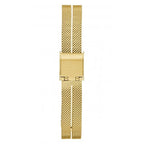 Guess Watches Ladies Array Stainless Steel Mesh Gold Tone Watch Gw0471l2