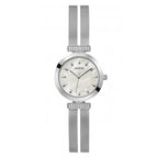 Guess Watches Ladies Array Stainless Steel Mesh Silver Watch Gw0471l1