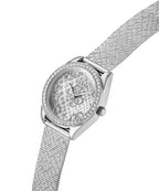 Ladies Boa Silver Tone Mesh Watch Gw0748l1