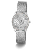 Ladies Boa Silver Tone Mesh Watch Gw0748l1