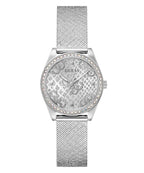 Ladies Boa Silver Tone Mesh Watch Gw0748l1