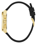 Ladies Calaverta Gold Tone Silicone Watch GW0754L1