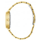 Guess Watches Ladies Crystal Clear Stainless Steel Gold Tone Watch Gw0470l2