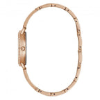 Guess Watches Ladies Dress Stainless Steel Rose Gold Watch Gw0022l3