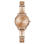 Guess Watches Ladies Dress Stainless Steel Rose Gold Watch Gw0022l3