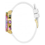 Guess Watches Ladies Fusion Stainless Steel Gold Silver Watch Gw0553l2