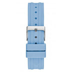 Guess Watches Ladies Heiress Silicone Silver Watch Gw0407l1