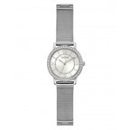 Ladies Melody Silver Tone Watch GW0534L1