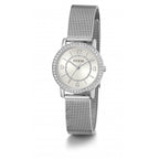 Ladies Melody Silver Tone Watch GW0534L1