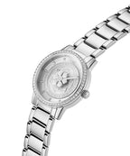 Ladies Petal Silver Tone Stainless Steel Watch GW0747L1