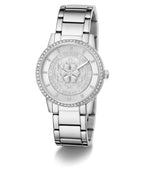 Ladies Petal Silver Tone Stainless Steel Watch GW0747L1