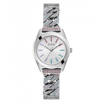Guess Ladies Serena Silver Tone Watch Gw0546l4