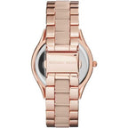Michael Kors Mk4294 Ladies Slim Runway Rose Gold Pink Watch