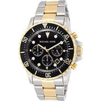 Michael Kors Mk8311 Men S Everest Chronograph Two Tone Black Watch