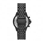 Michael Kors Mk8750 Men S Bayville Silver Black Chronograph Watch