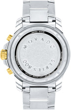 Movado Series 800 Chronograph Men's Watch, 42mm Two-Tone – 2600146