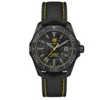 Tag Heuer Aquaracer Carbon Dial Watch For Men WBD218B FC6446