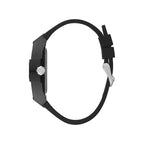 Guess Watches Phoenix Gents Black Tone Leather Strap Watch Gw0203g3
