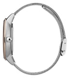 Hugo Boss Womens 1502423 Symphony Rose Gold Tone Stainless Steel Mesh Watch