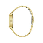 Guess Watches Quattro Clear Ladies Trend Gold Stainless Steel Watch Gw0300l2