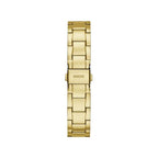 Guess Watches Quattro Clear Ladies Trend Gold Stainless Steel Watch Gw0300l2