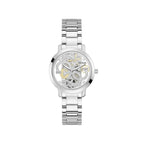 Guess Watches Quattro Clear Ladies Trend Silver Stainless Steel Watch GW0300L1