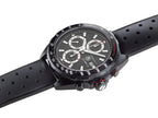 Tag Heuer Formula 1 Chronograph 43mm Automatic Mens Watch Stainless Steel Case With Black Rubber Strap Grey Dial