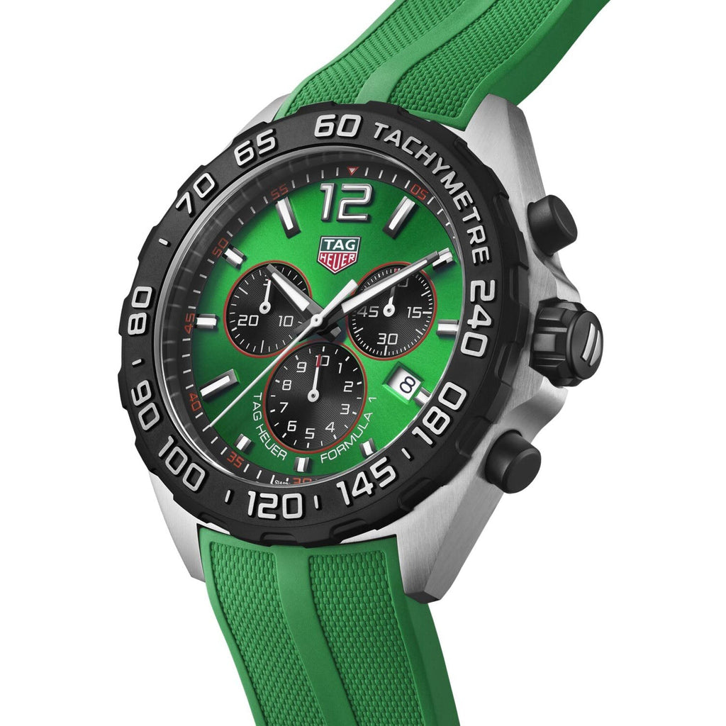 Tag Heuer Watch Formula 1 Chronograph Green Caz101ap Ft8056