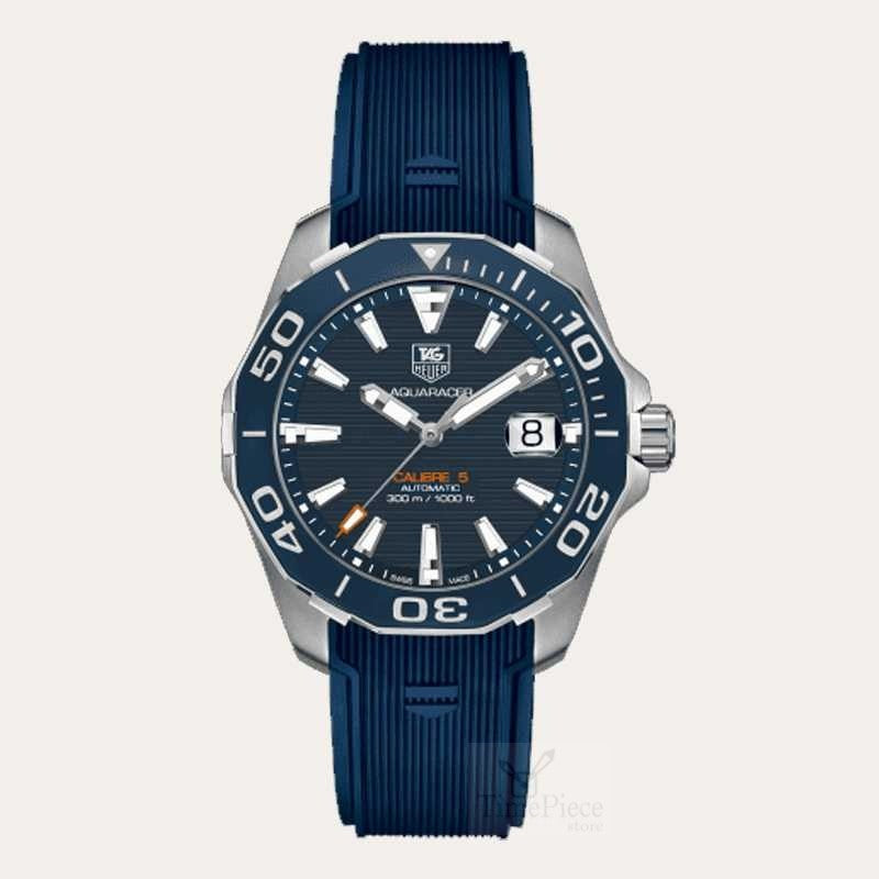 Tag Heuer Aquaracer Blue Dial Watch For Men WAY211C FT6155