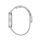 Guess Watches Tapestry Ladies Trend Silver Stainless Steel Watch Gw0354l1