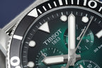 Tissot Chronograph Watch Seastar 1000 Green Mesh T1204171109100