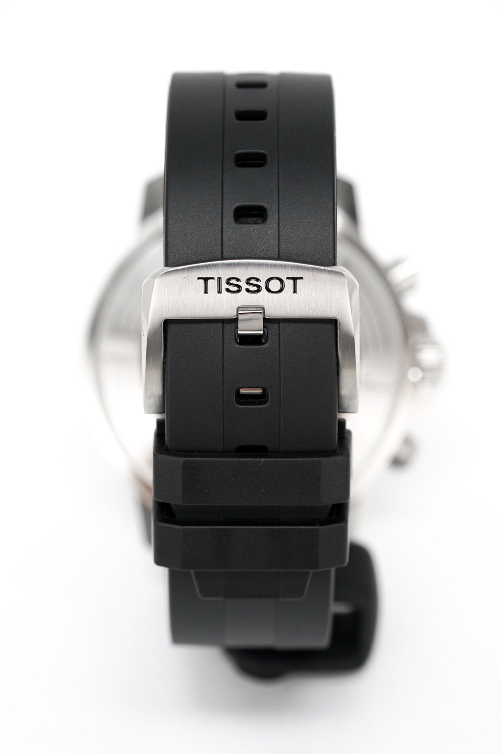 Tissot Chronograph Watch Seastar 1000 Red Rubber T12041742100